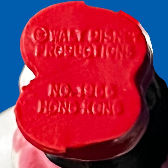 3 Vintage 1966 Donald Duck Mickey & Minnie Mouse Hard Rubber Figures 1.5” - Picture 4 of 4